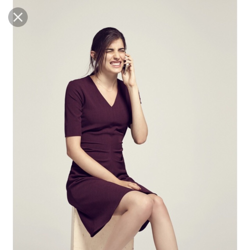 MM Lafleur Caroline Dress in Claret
